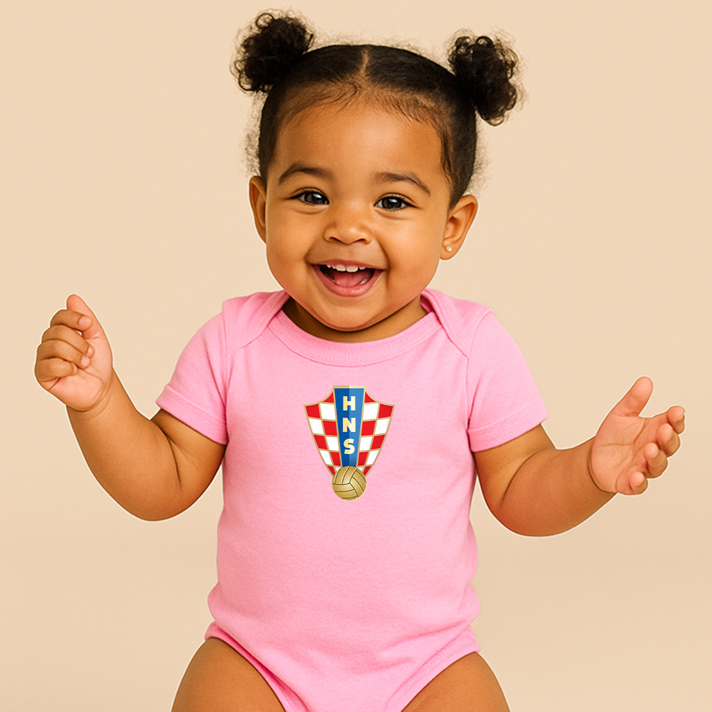 Croatia National Soccer Team Baby Romper Onesie