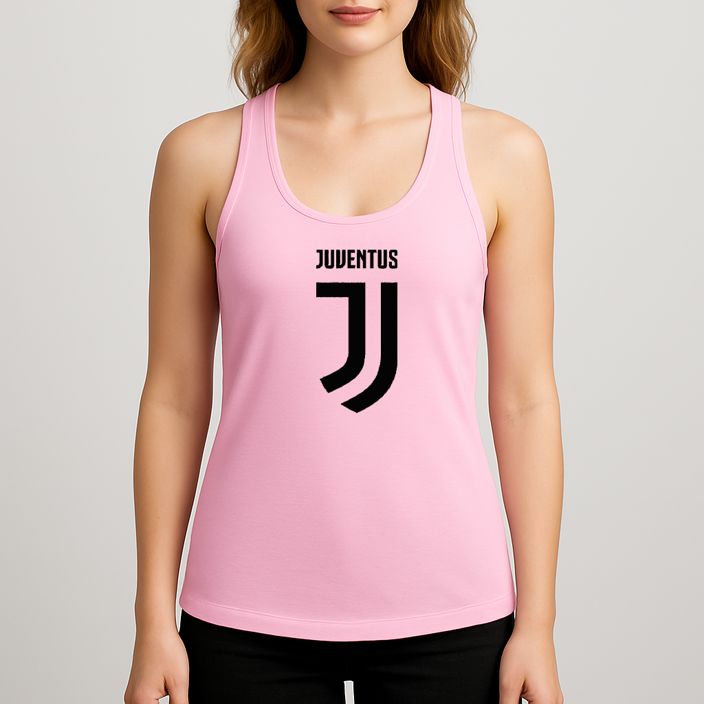Women's Juventus Soccer Racerback Tank Top