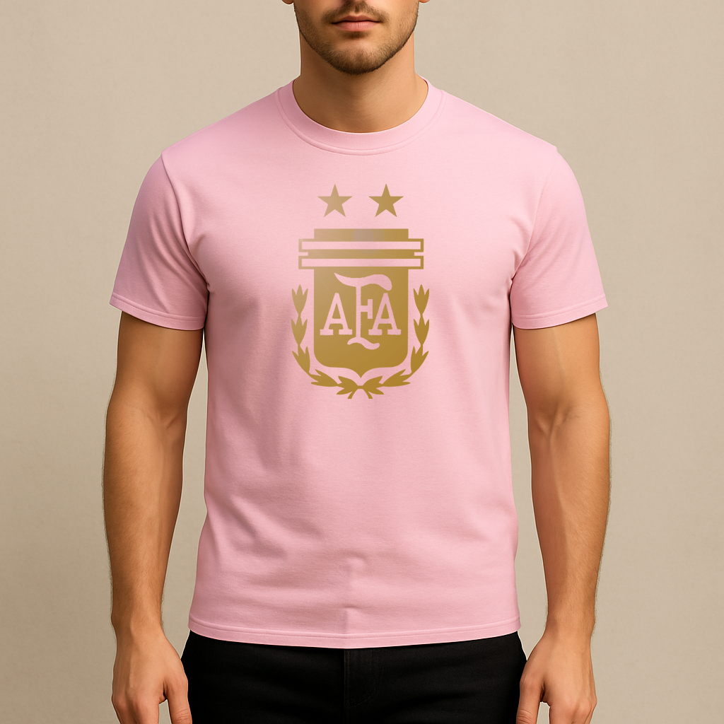 Men's Argentina Soccer Cotton T-Shirt