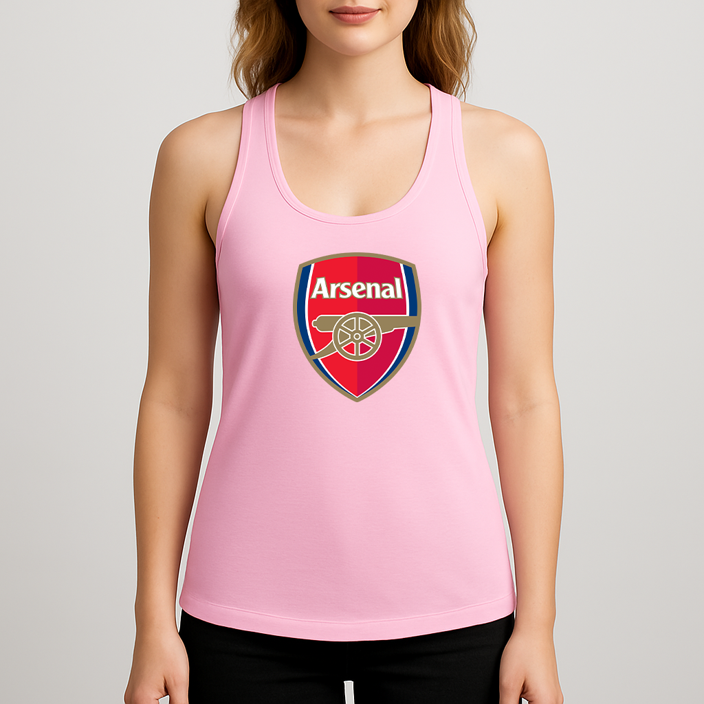 Women's Arsenal Soccer Racerback Tank Top