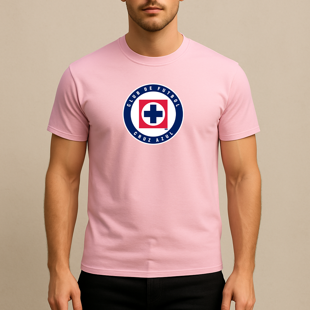 Men's Cruz Azul Football Club Cotton T-Shirt