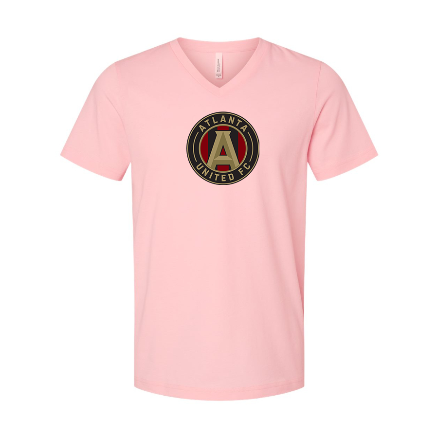 Men’s Atlana United FC - BELLA + CANVAS - Jersey V-Neck Tee - 3005