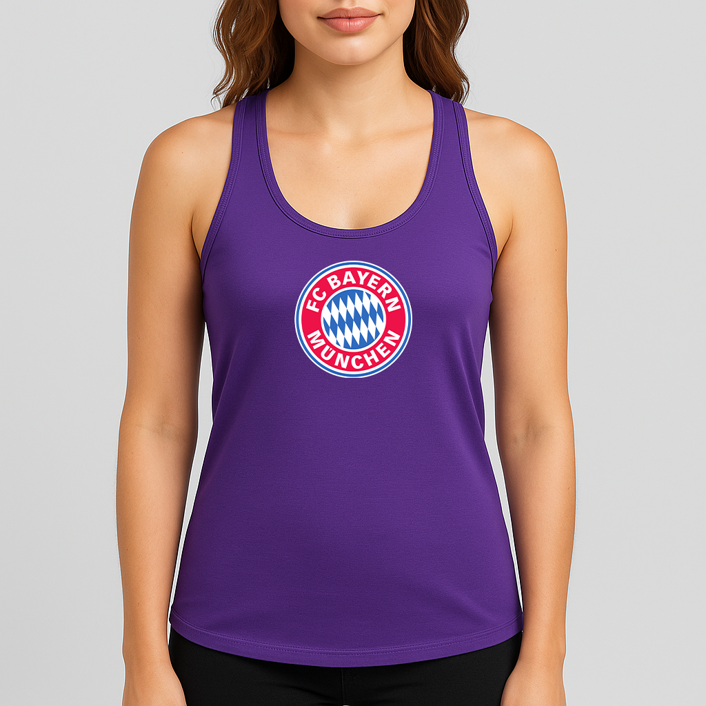 Women's F.C. Bayern Munchen Soccer Racerback Tank Top