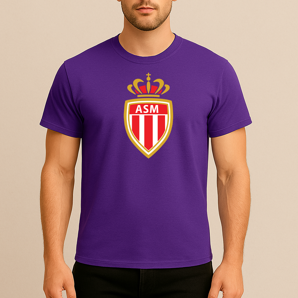 Men's AS Monaco FC Cotton T-Shirt