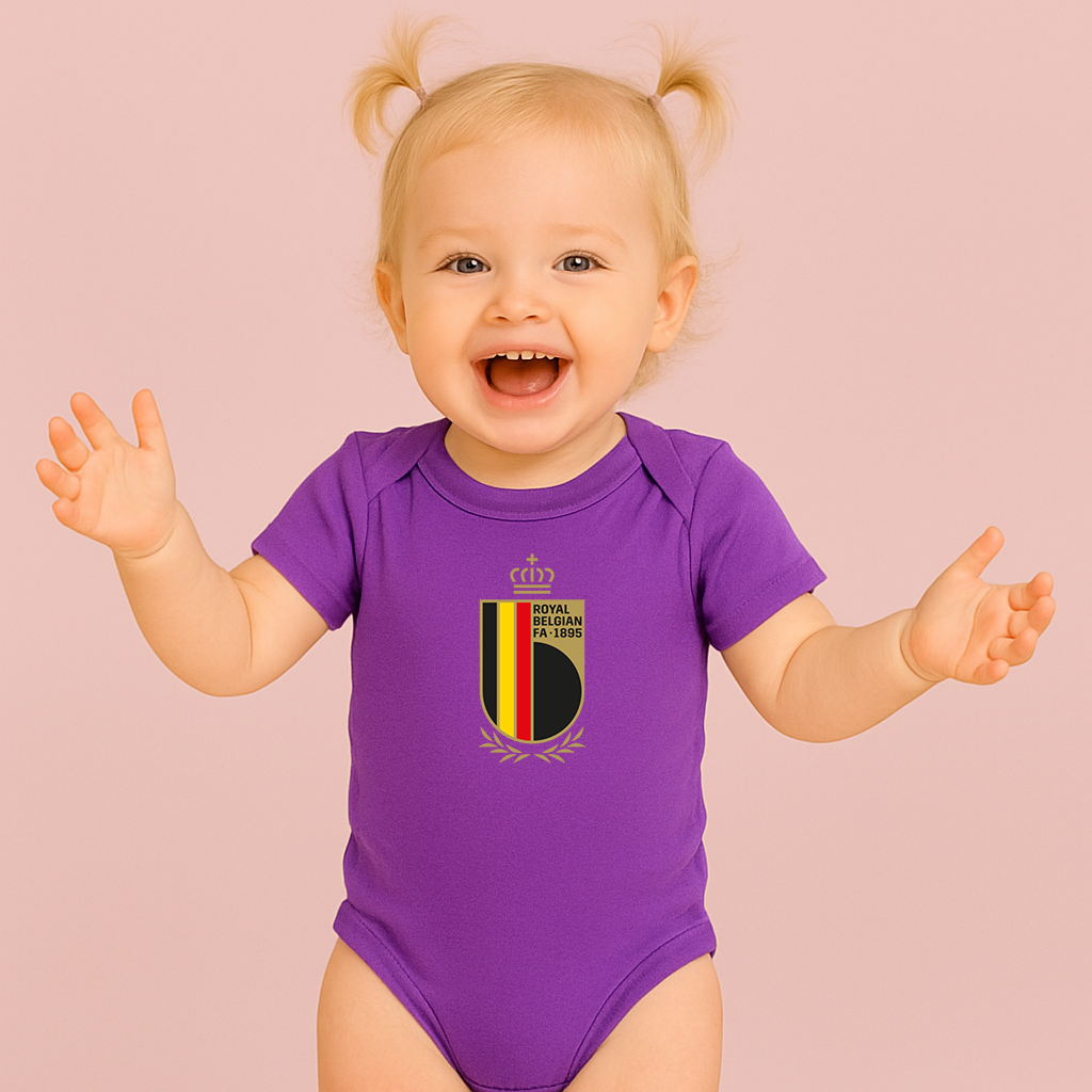 Belgium National Soccer Team Baby Romper Onesie