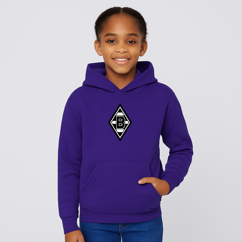 Youth Kids Borussia Monchengladbach FC Pullover Hoodie