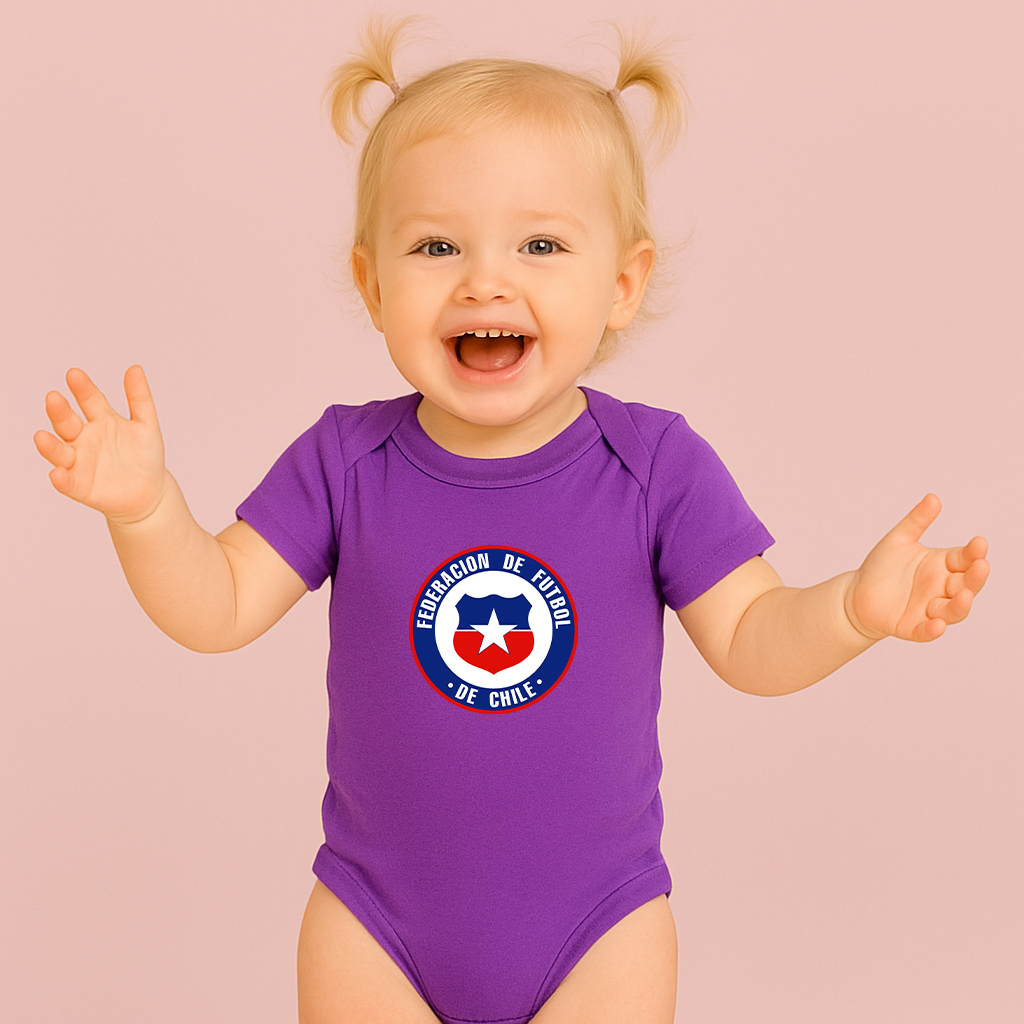 Chile National Soccer Team Baby Romper Onesie