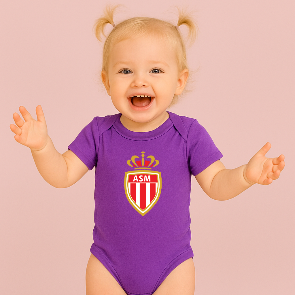 AS Monaco FC Baby Romper Onesie