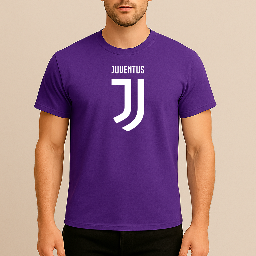 Men's Juventus Soccer Cotton T-Shirt