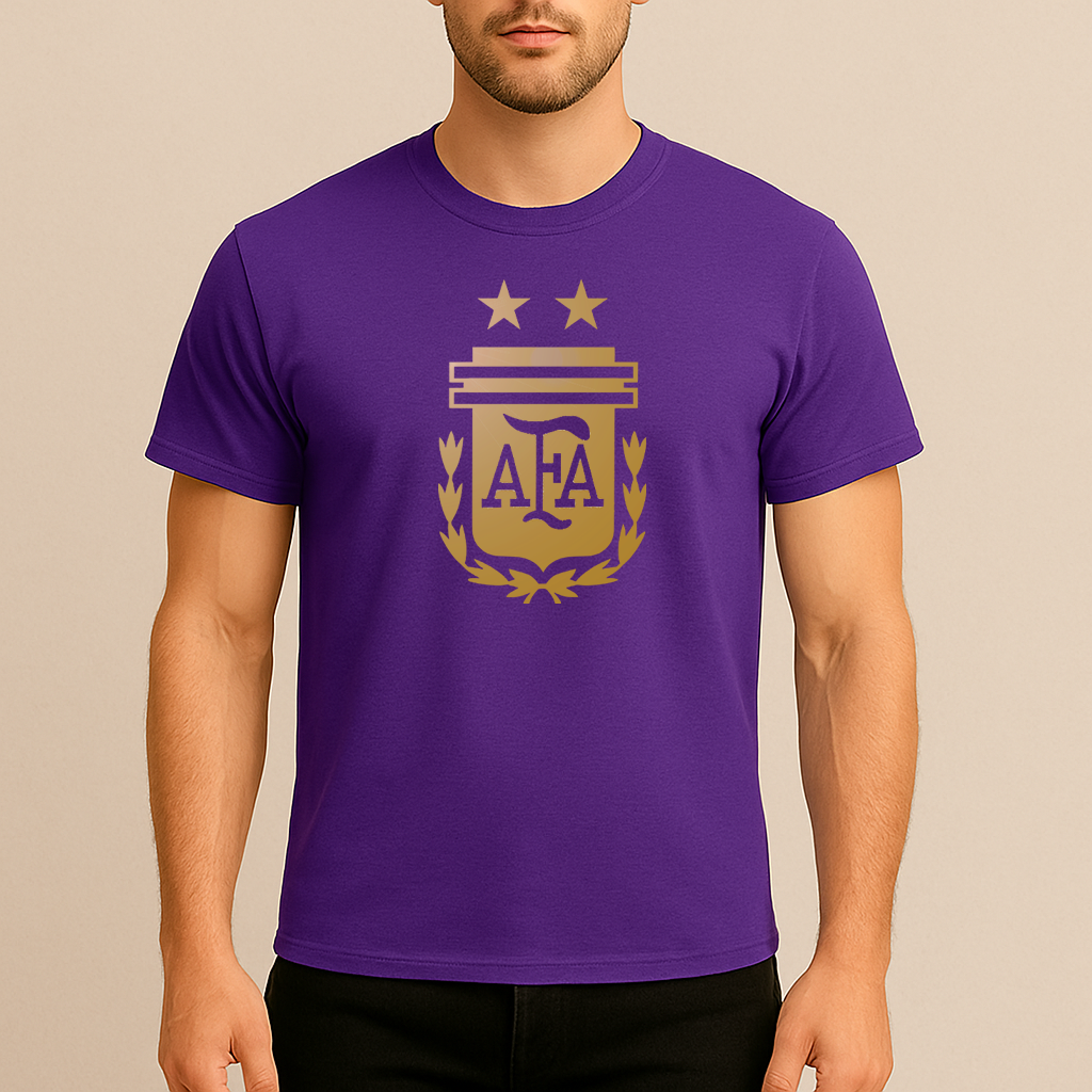 Men's Argentina Soccer Cotton T-Shirt