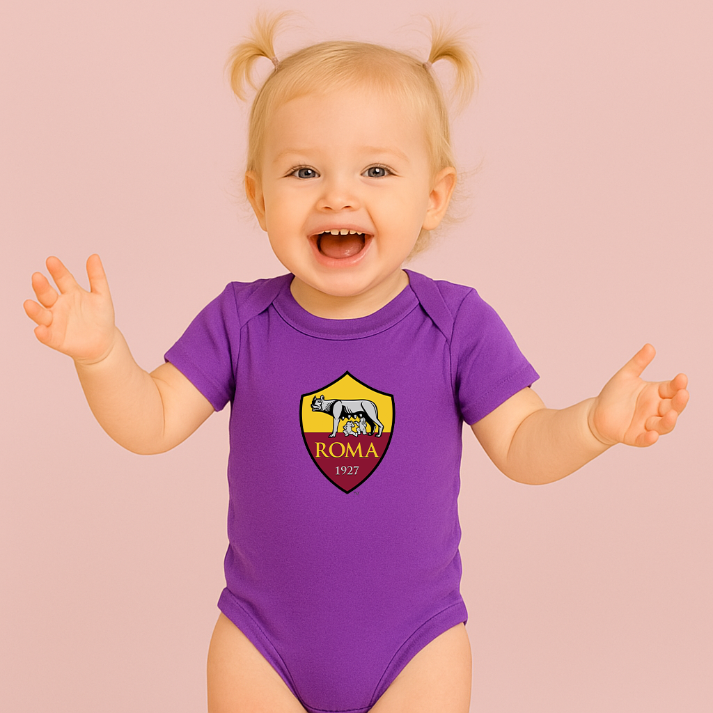 AS Roma FC Baby Romper Onesie