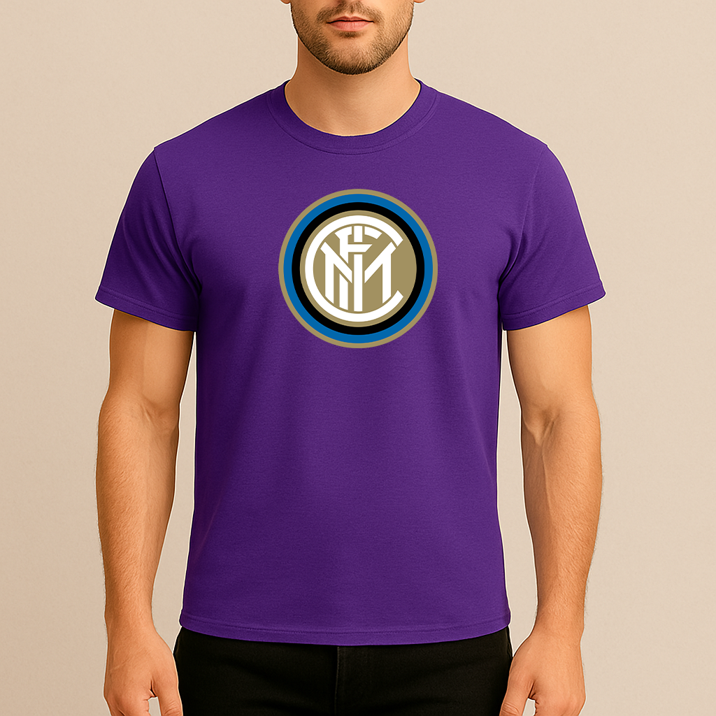 Men's Inter Milan Soccer Cotton T-Shirt