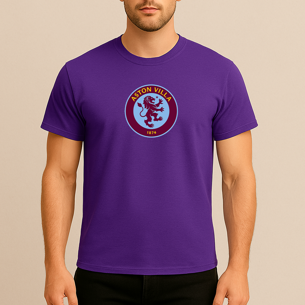 Men's Aston Villa FC Cotton T-Shirt