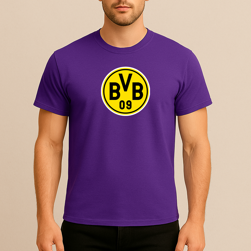 Men's Borussia Dortmund BVB FC Cotton T-Shirt