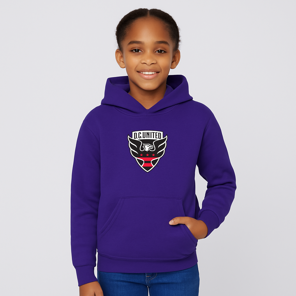 Youth Kids D.C. United FC Pullover Hoodie