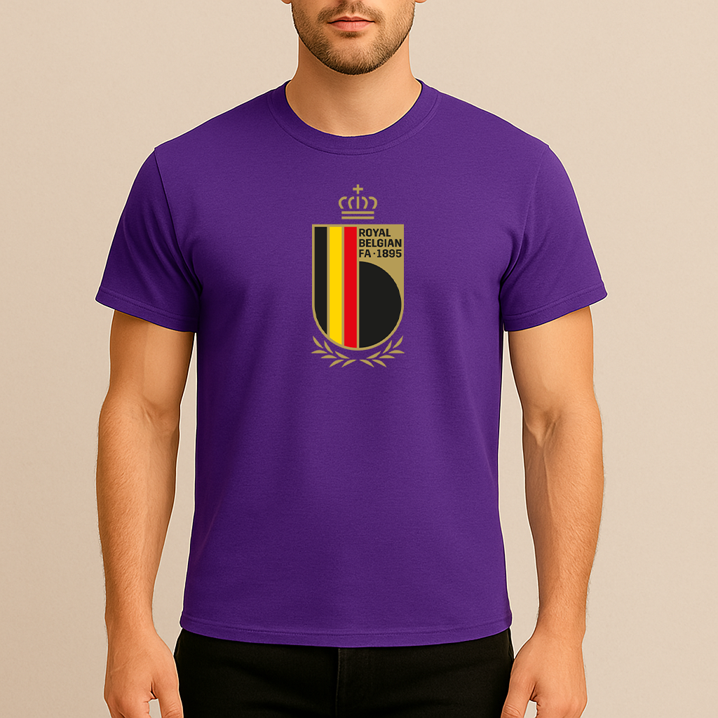 Men's Belgium National Soccer Team Cotton T-Shirt