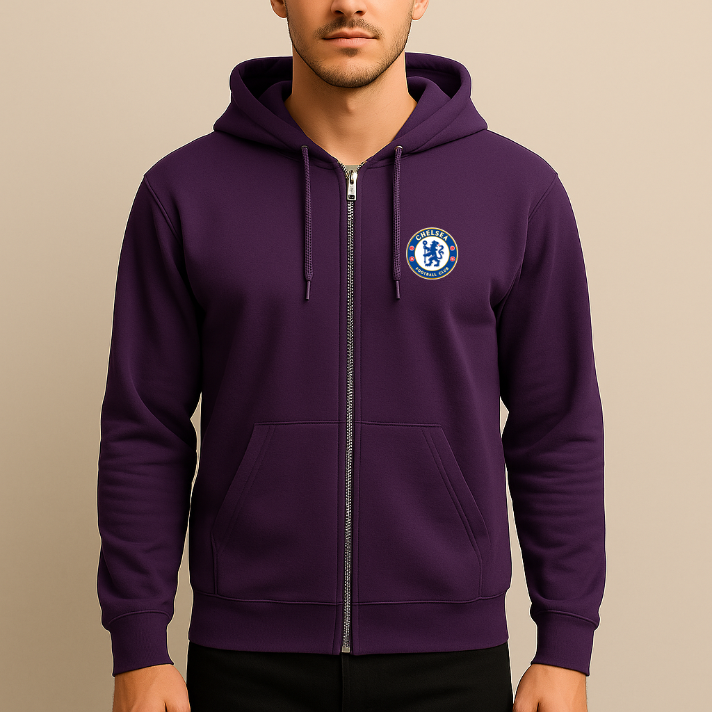 Men's Chelsea Soccer Zipper Hoodie