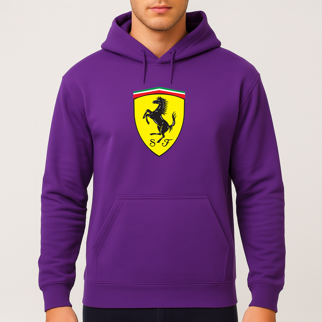 Men’s Ferrari Motorsport Car Pullover Hoodie