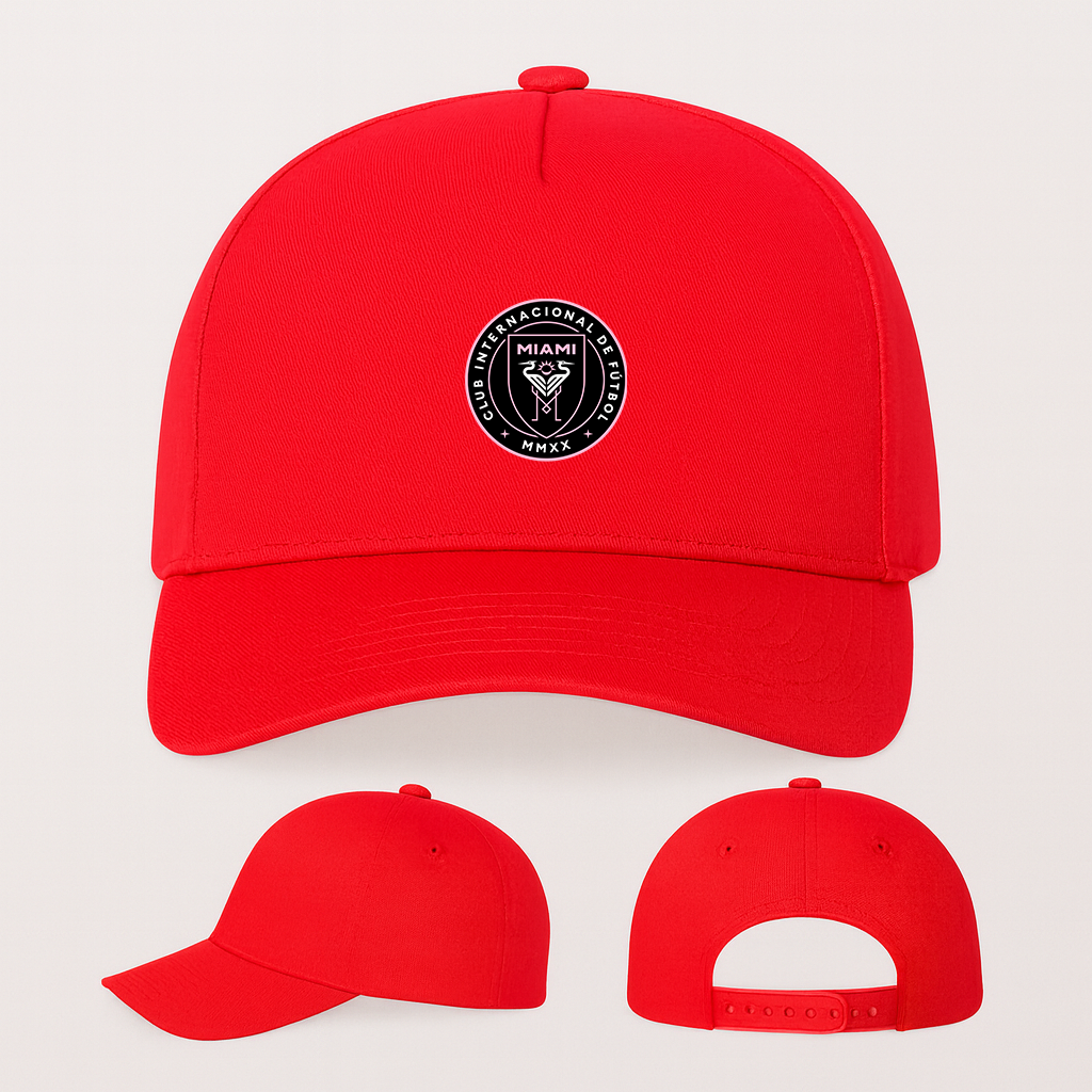 Inter Miami FC Five Panel Twill Snapback Cap