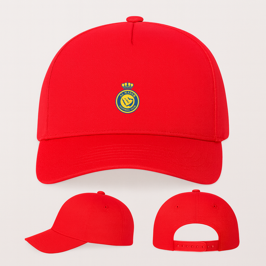 Al Nassr FC Five Panel Twill Snapback Cap