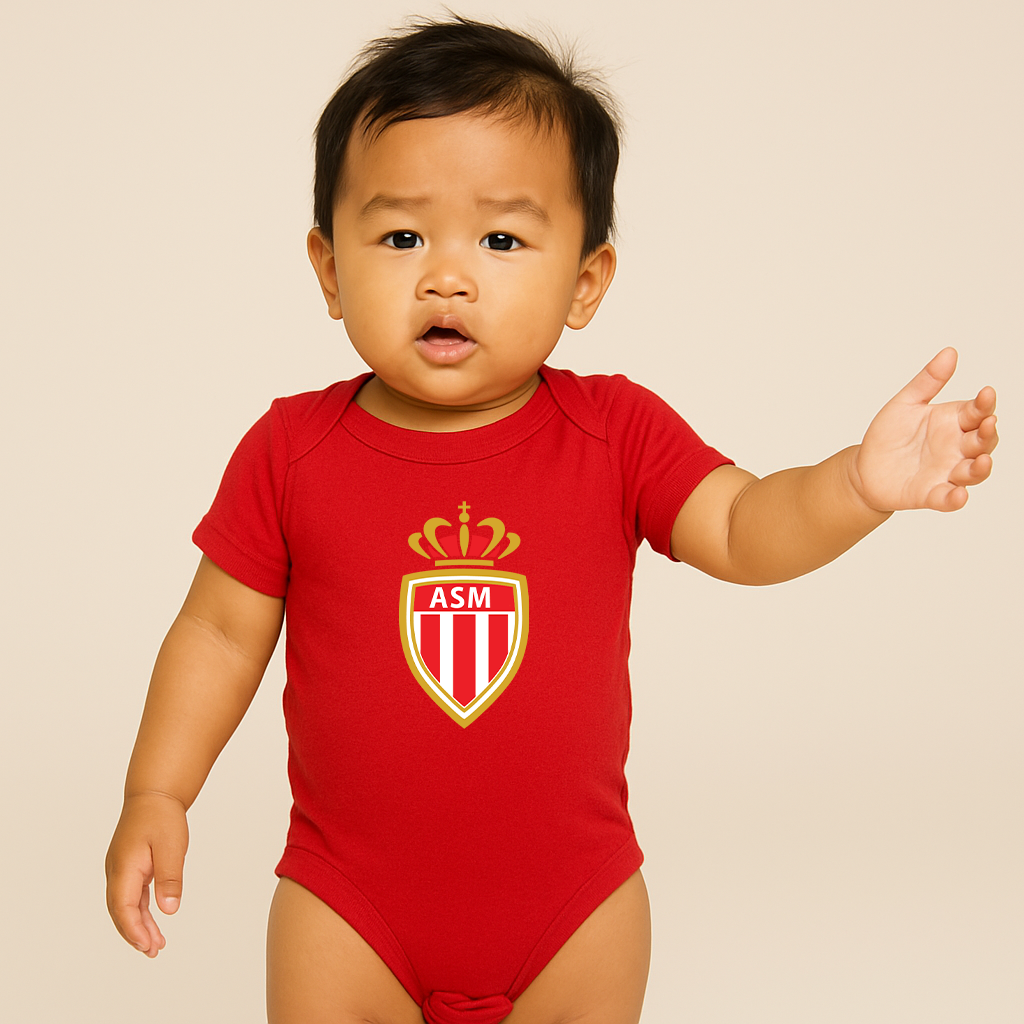 AS Monaco FC Baby Romper Onesie