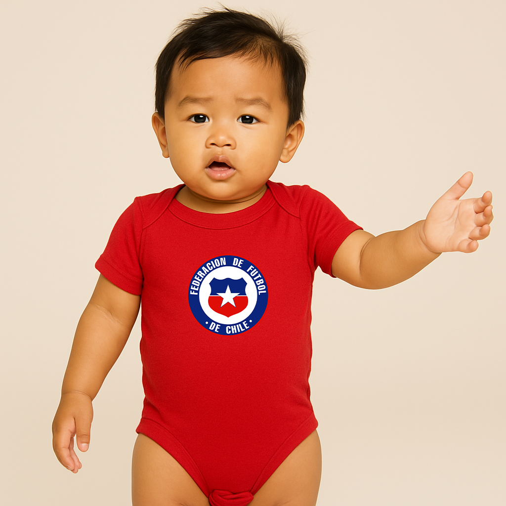 Chile National Soccer Team Baby Romper Onesie