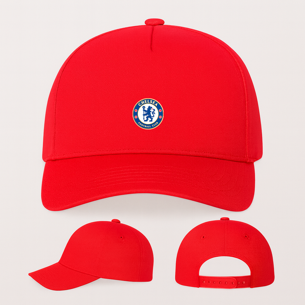 Chelsea Soccer Five Panel Twill Snapback Cap