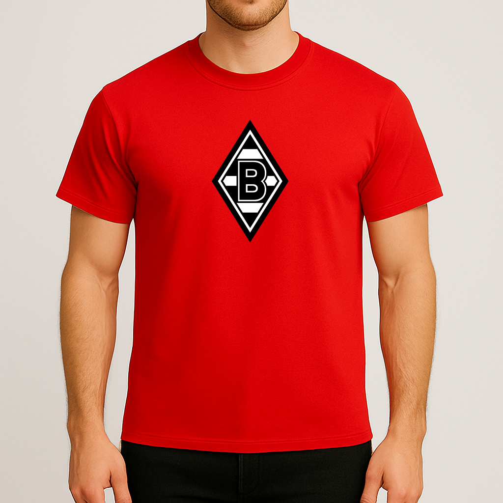 Men's Borussia Monchengladbach FC Cotton T-Shirt
