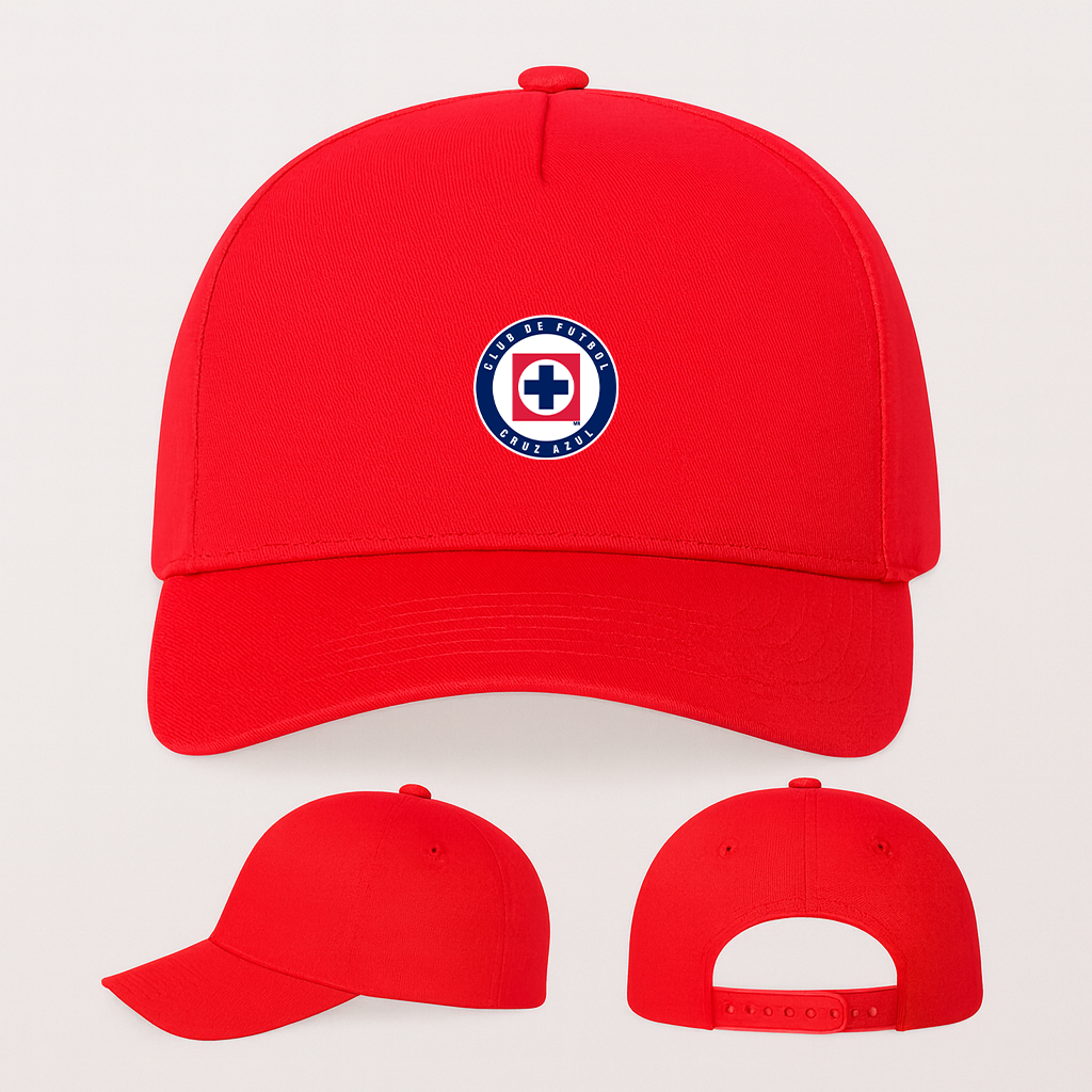 Cruz Azul Football Club Five Panel Twill Snapback Cap