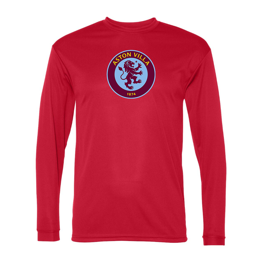 Men's Aston Villa Performance Long Sleeve T-Shirt