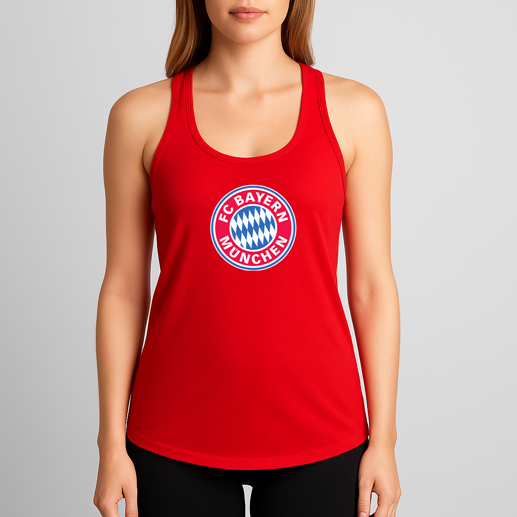 Women's F.C. Bayern Munchen Soccer Racerback Tank Top