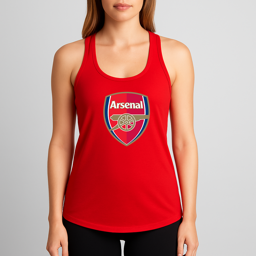 Women's Arsenal Soccer Racerback Tank Top