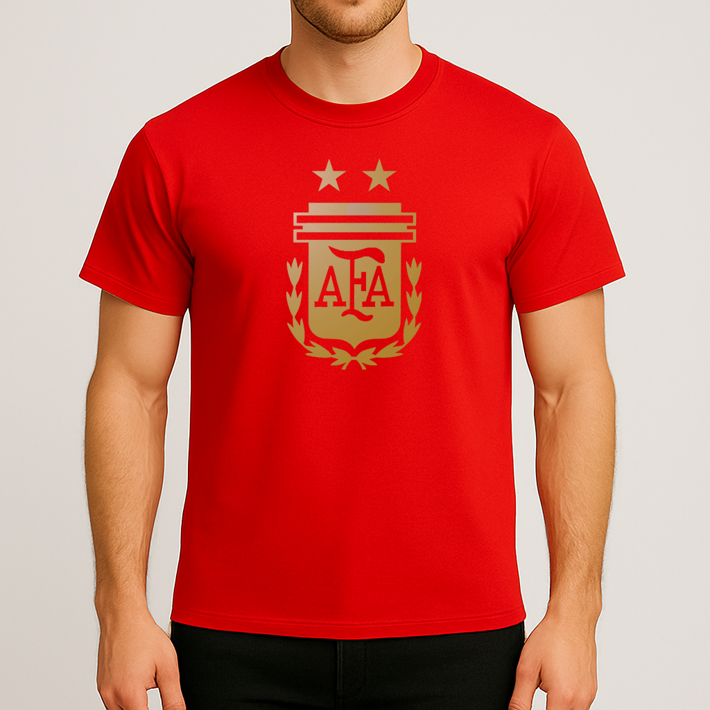 Men's Argentina Soccer Cotton T-Shirt