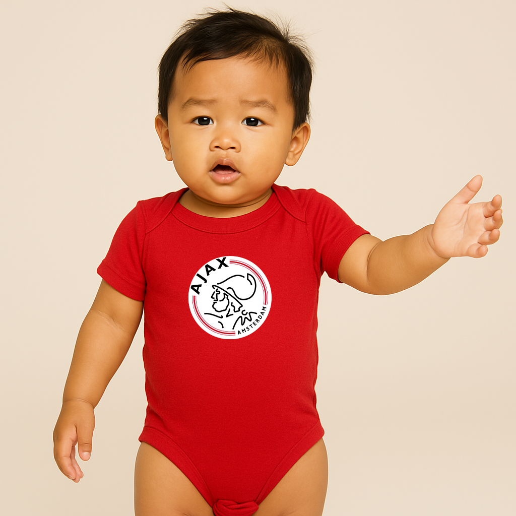 Amsterdamsche FC Ajax Baby Romper Onesie