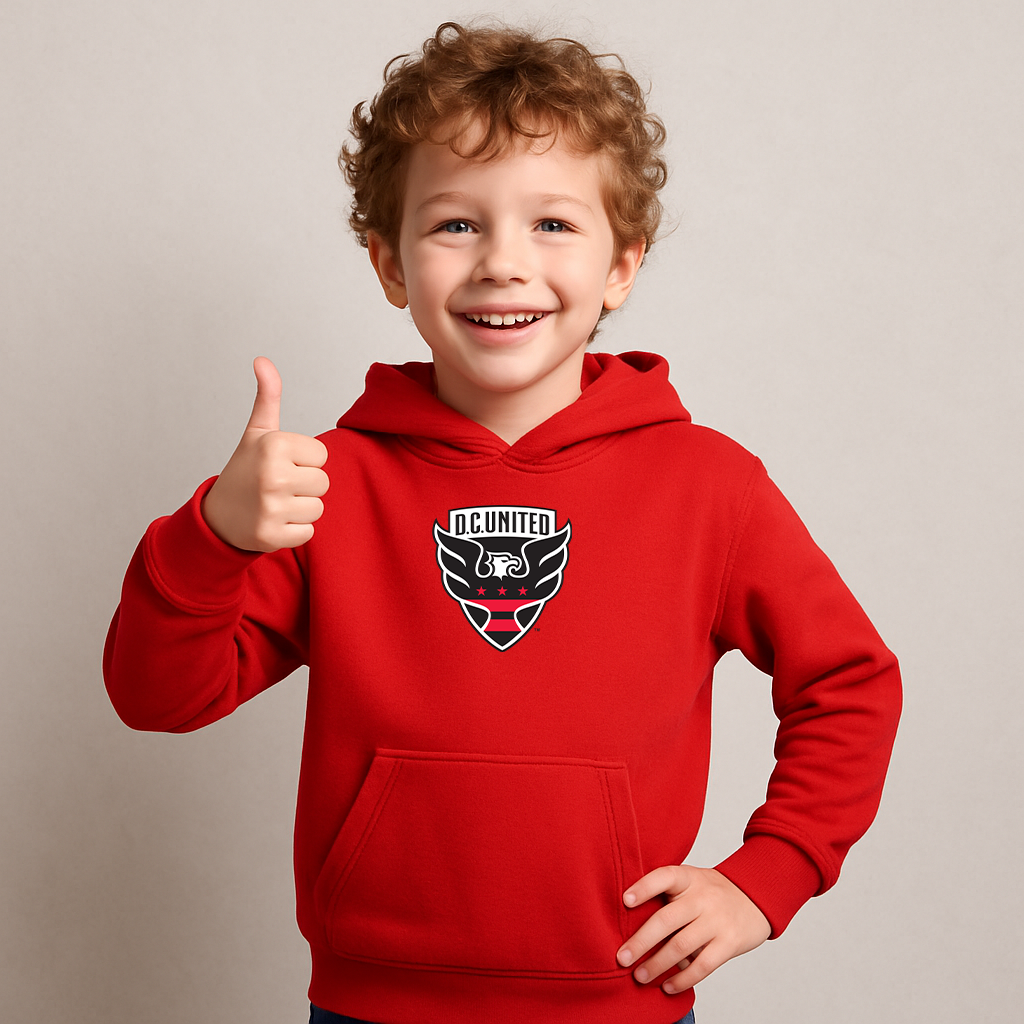 Youth Kids D.C. United FC Pullover Hoodie