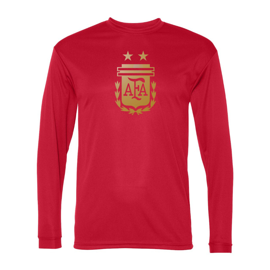 Men’s Argentina Soccer - C2 Sport - Performance Long Sleeve T-Shirt - 5104