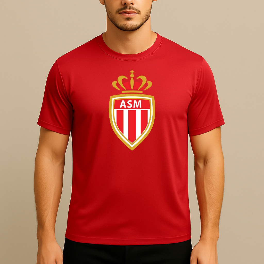 Men's AS Monaco FC Polyester T-Shirt