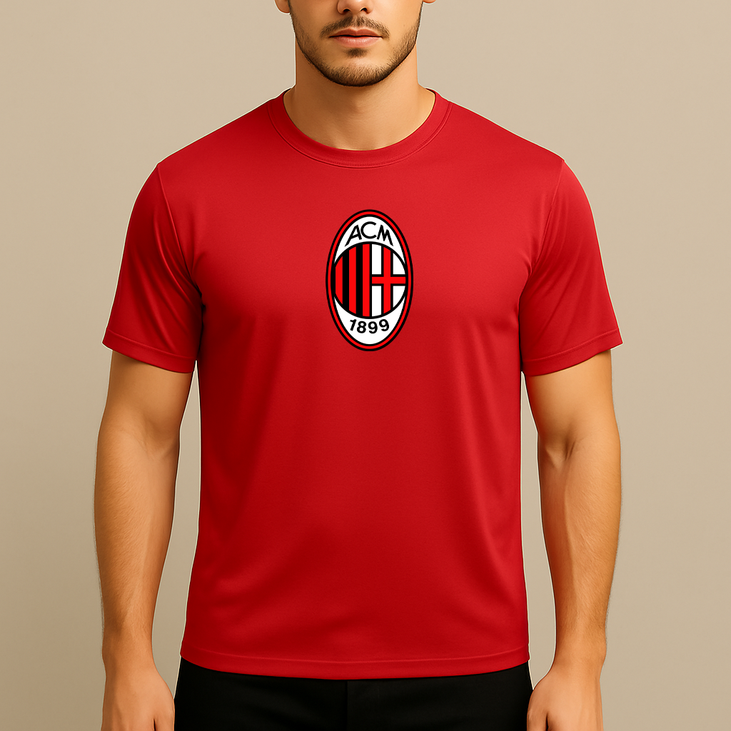Men’s AC Milan Soccer Polyester T-Shirt