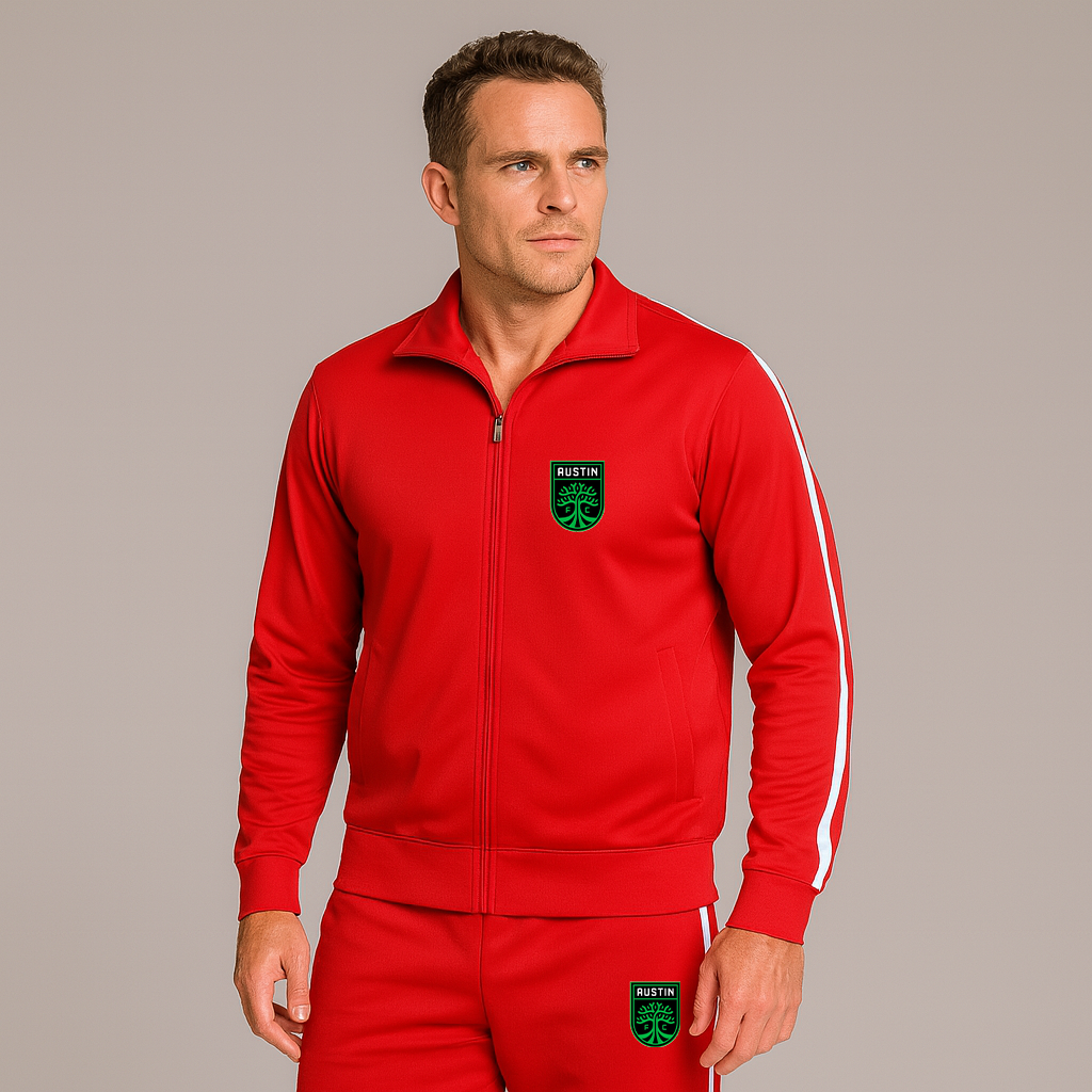 Men's Austin FC Logo Dri-Fit TrackSuit