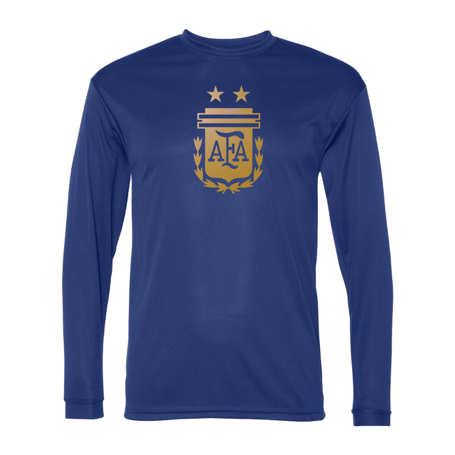 Men’s Argentina Soccer - C2 Sport - Performance Long Sleeve T-Shirt - 5104