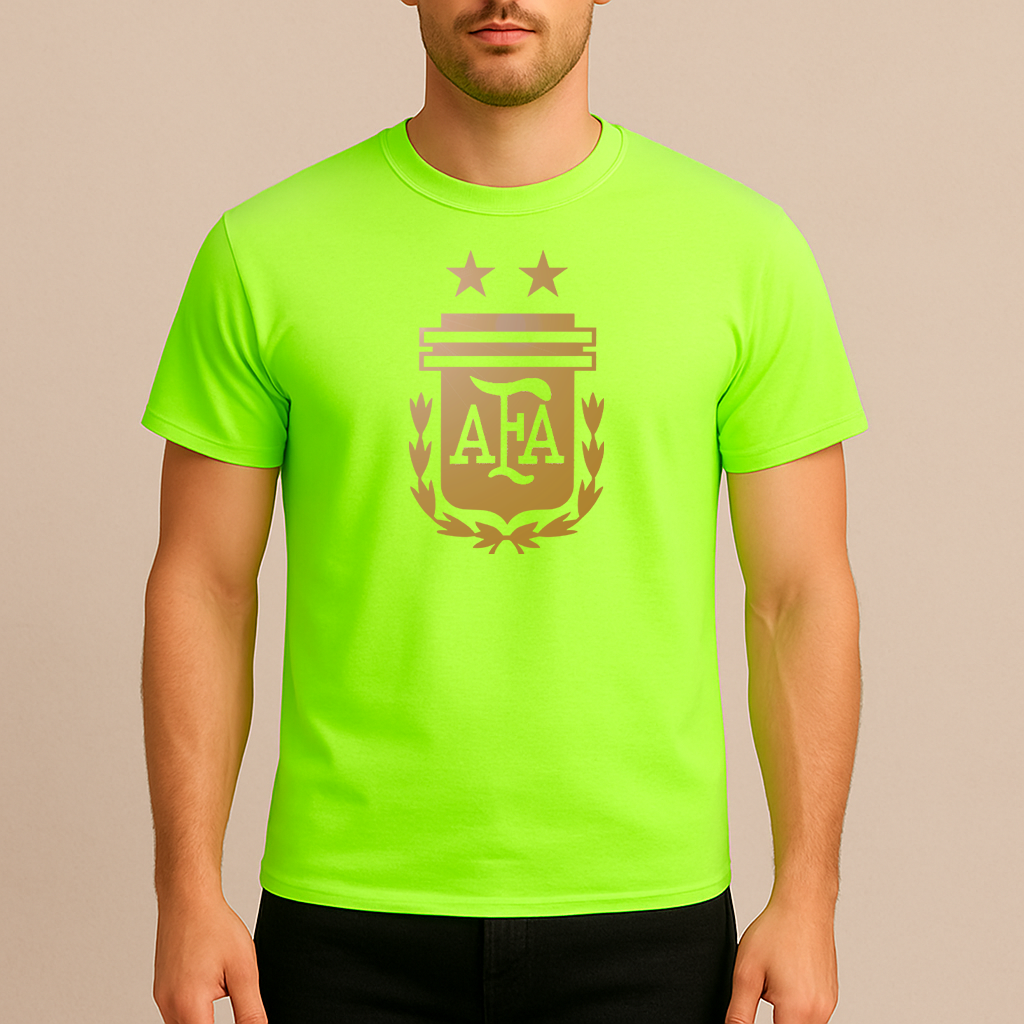 Men's Argentina Soccer Cotton T-Shirt
