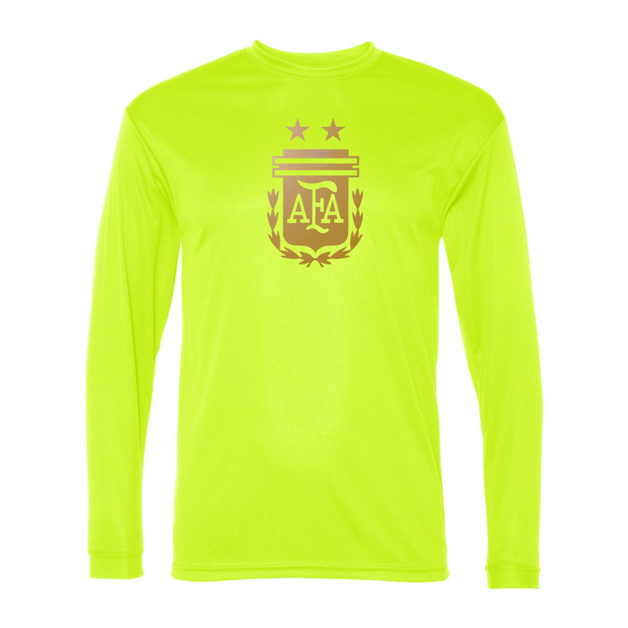 Men’s Argentina Soccer - C2 Sport - Performance Long Sleeve T-Shirt - 5104