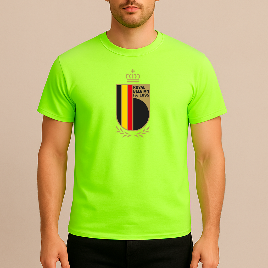 Men's Belgium National Soccer Team Cotton T-Shirt