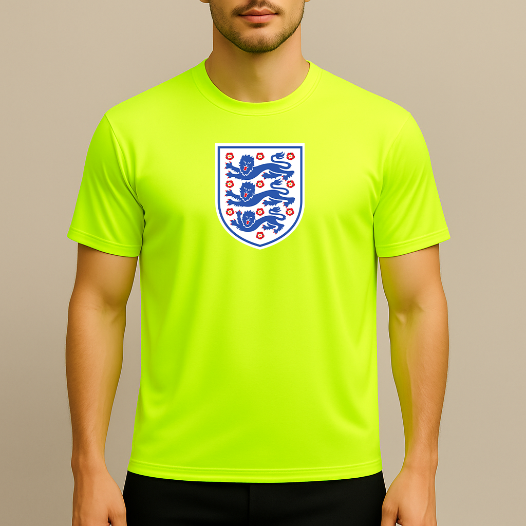 Men's England National Football Team Polyester T-Shirt
