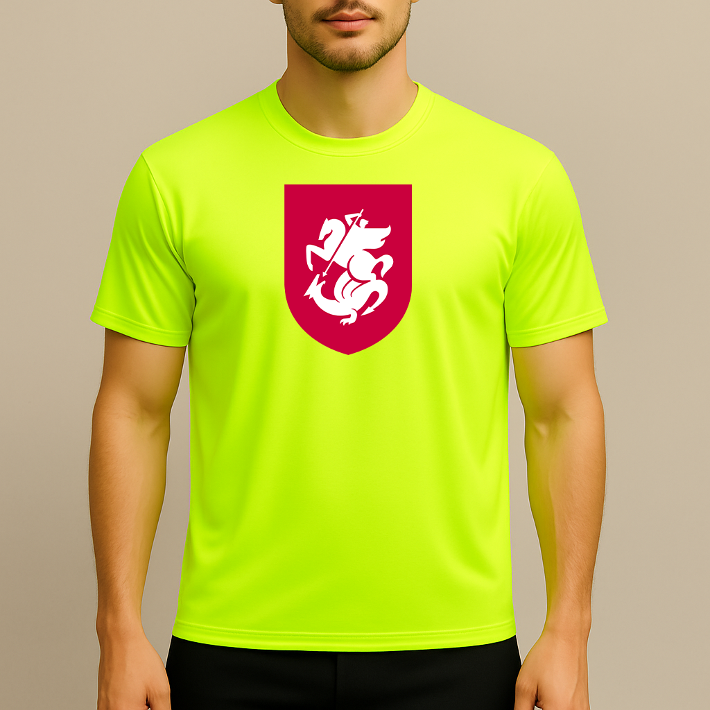 Men's Georgia National Soccer Team Polyester T-Shirt