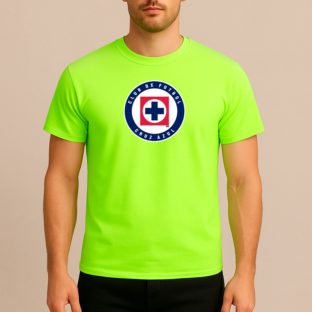 Men's Cruz Azul Football Club Cotton T-Shirt