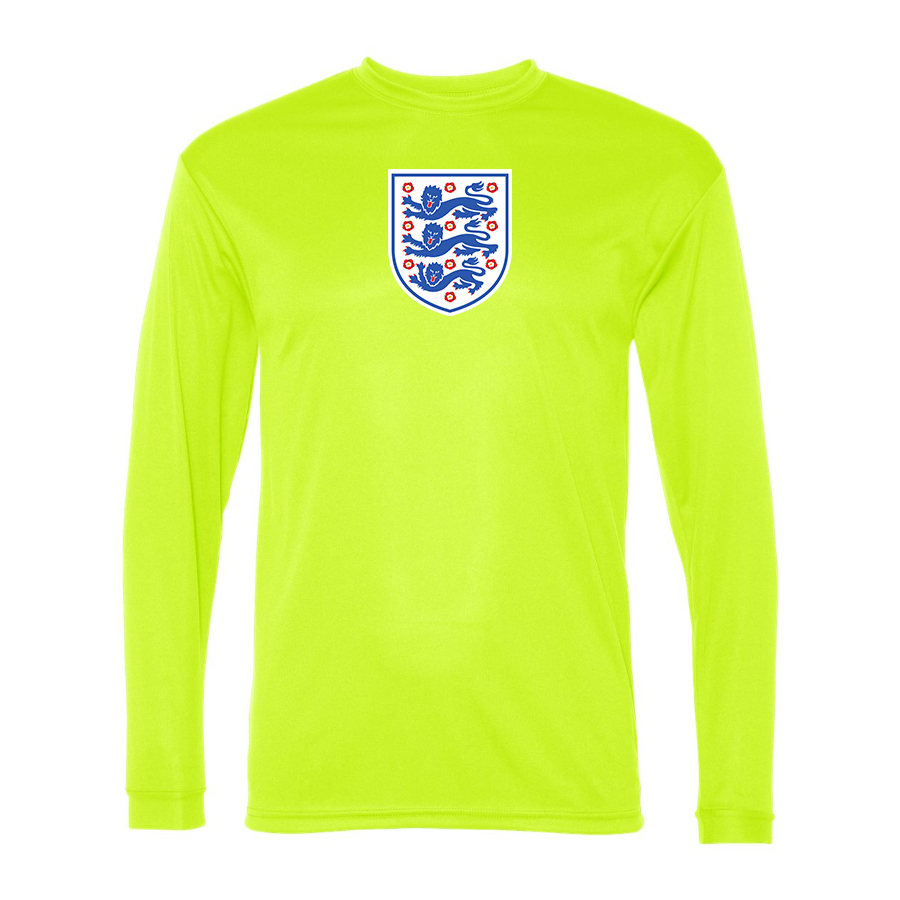 Men’s England National Football Team Performance Long Sleeve T-Shirt