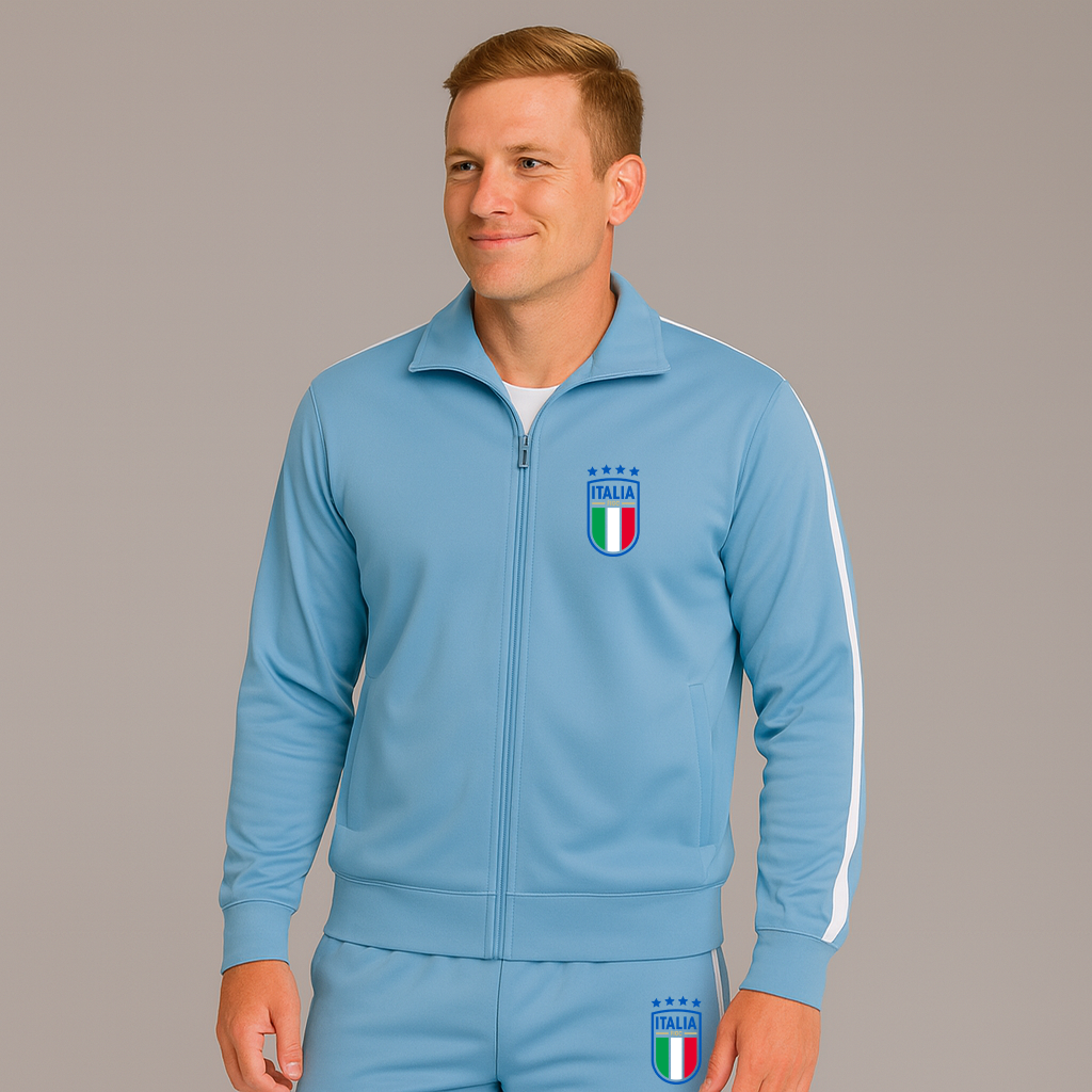 Men's Italy National Soccer Team Dri-Fit TrackSuit