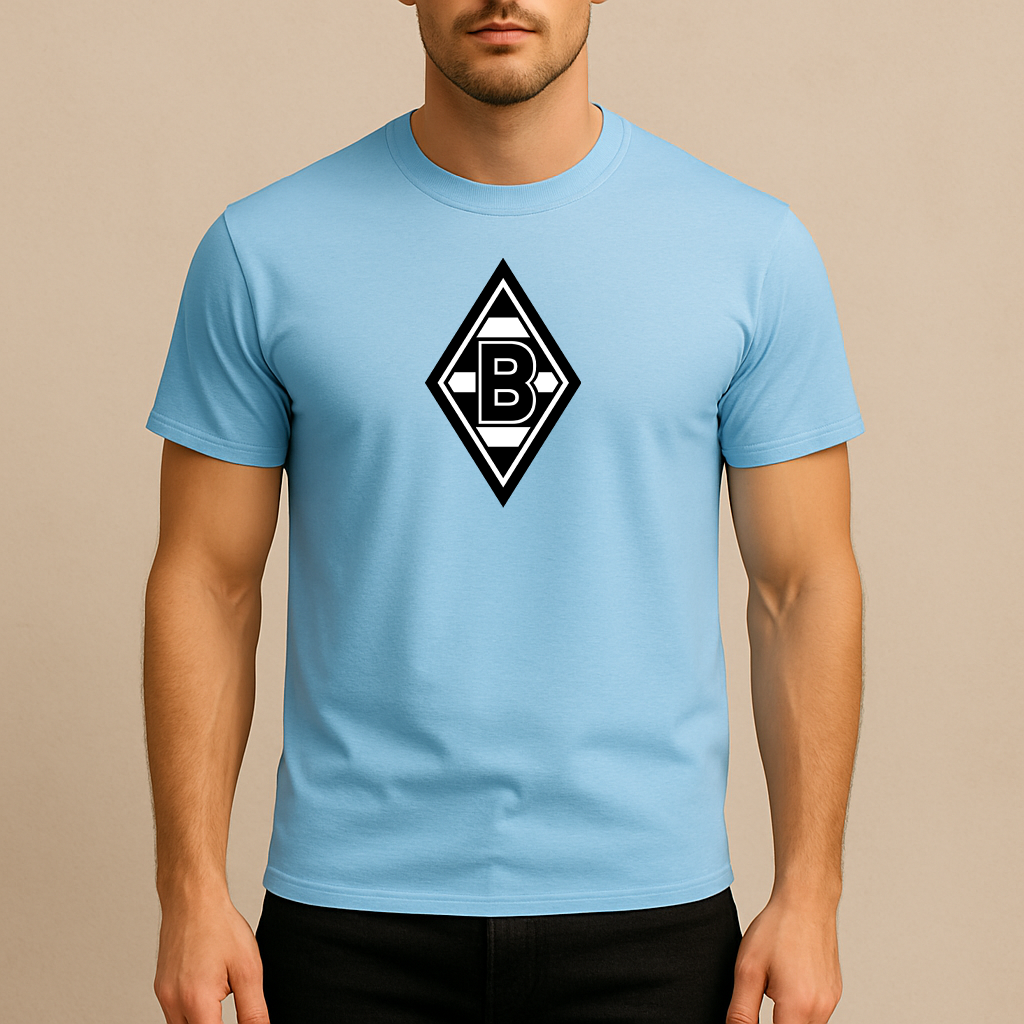 Men's Borussia Monchengladbach FC Cotton T-Shirt
