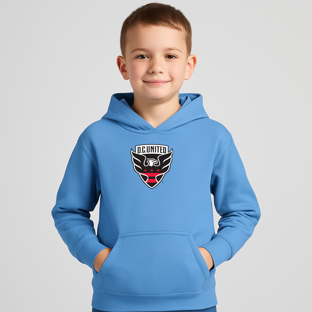 Youth Kids D.C. United FC Pullover Hoodie